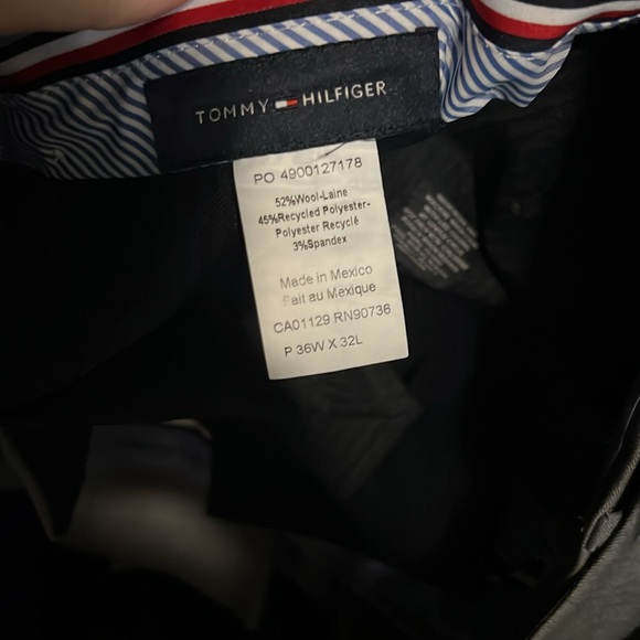 Tommy Hilfiger Flex Modern Fit Suit Separates Pants - Picture 2 of 5